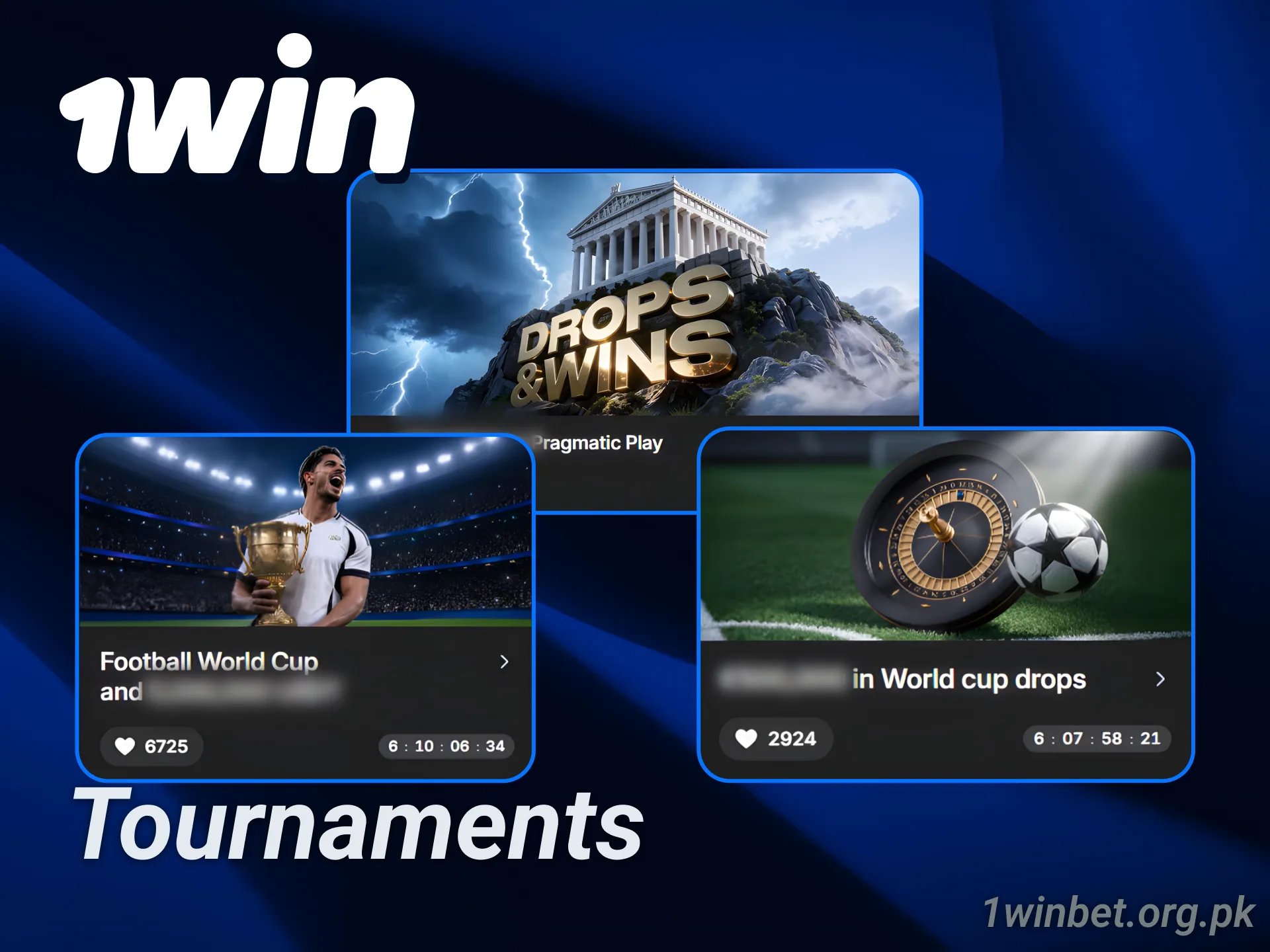 Take part in thrilling tournaments to win grand prizes at 1win Pakistan.